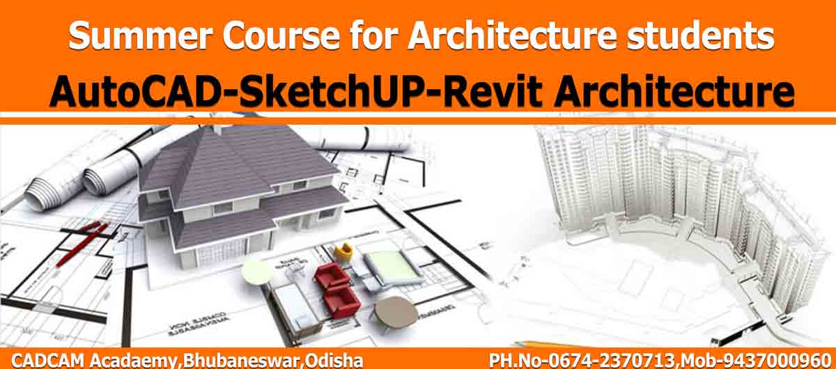 Architectural 3D Design Summer Course | AutoCAD, Sketchup Vray, Revit