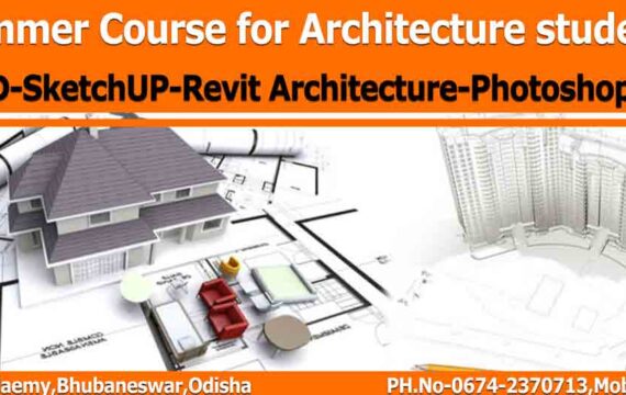 Architectural 3D Design Summer Course | Learn Autocad, Photoshop, 3Ds Max Vray, Sketchup Vray, Revit Architecture