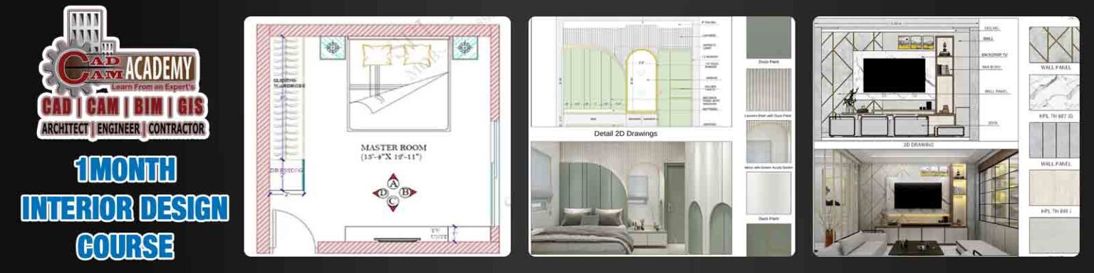 Short term Interior Design Course for 1month duration