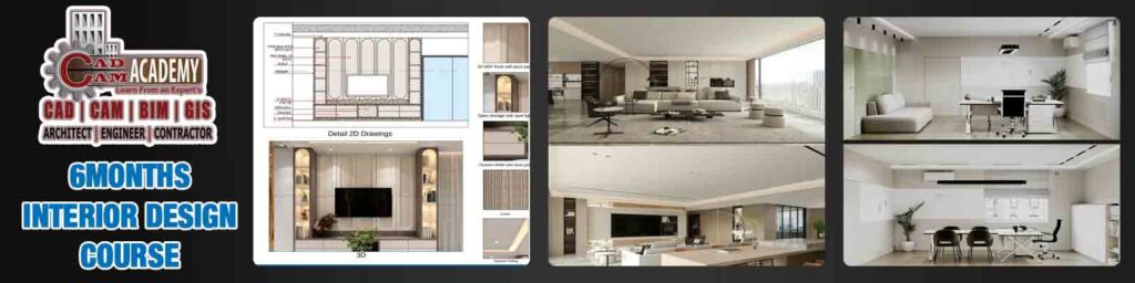 6 Months Interior Design Course in Bhubaneswar - Advanced 3D Visualization Training | CADCAM Academy