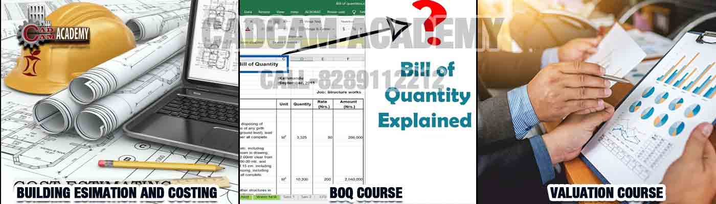 Estimation costing course training Institute
