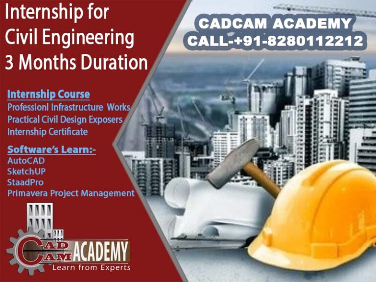 Internship for Civil Engineering 3Months Duration