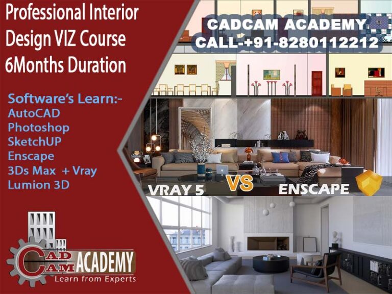 Professional Interior Design Visualisation Courses in 6months duration