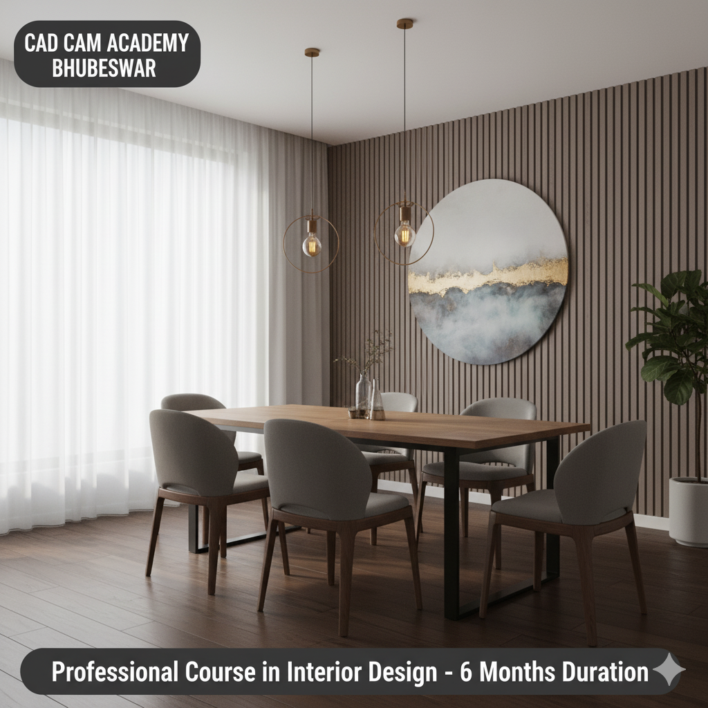 certificate interior design course near bhubaneswar, Odisha