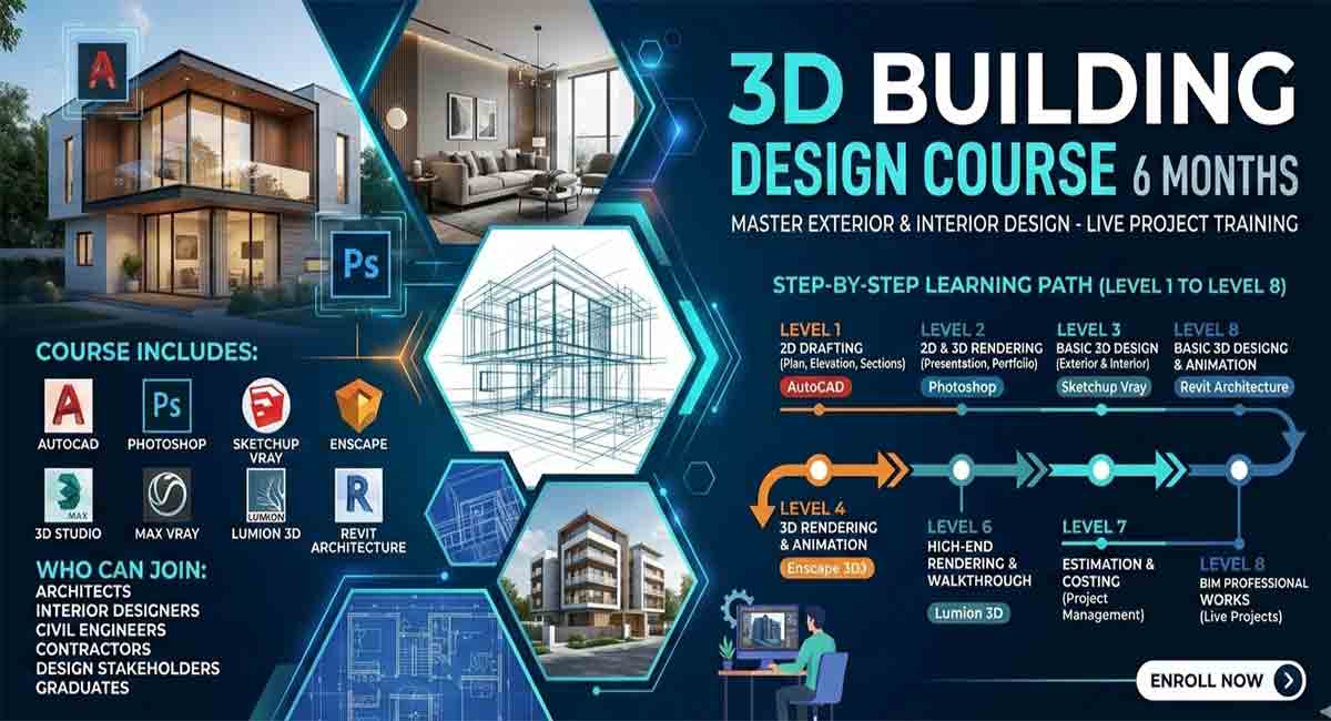 Get Join Building Designing Courses for Avail 100% Jobs