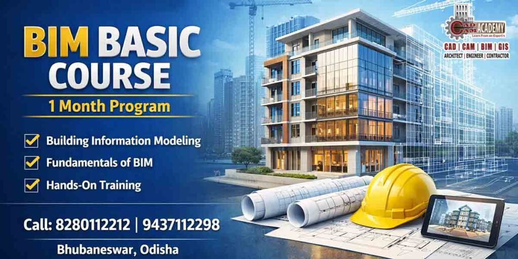 BIM Course Basic 1Month duration for Revit Architecture , Revit Structure , Revit MEP