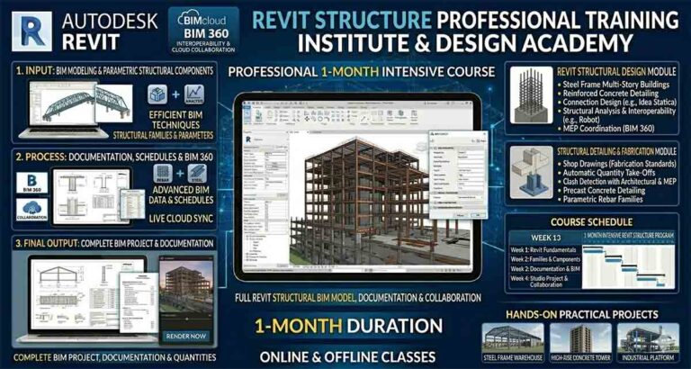 Autodesk Revit Architecture Course in Bhubaneswar – 1month
