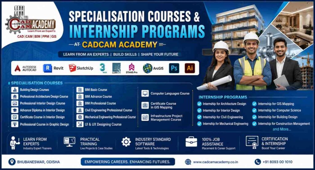 Specialisation Courses & Internship Programs at CADCAM Academy